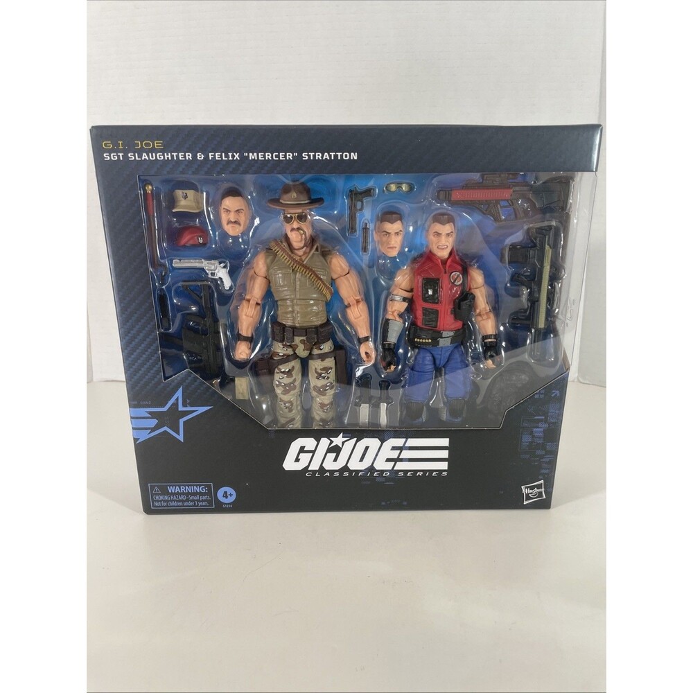G.I. Joe - Classified Series - #173, Sgt Slaughter & Felix "Mercer" Stratton New